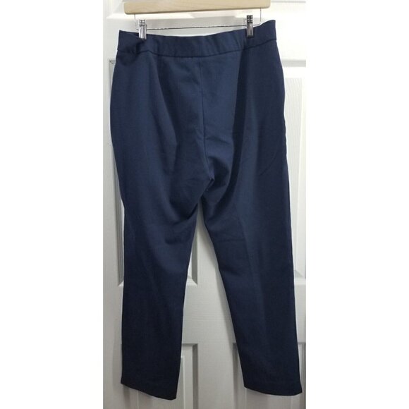 Badgley Mischka Blue Dress Pants Size 12 - Picture 2 of 7